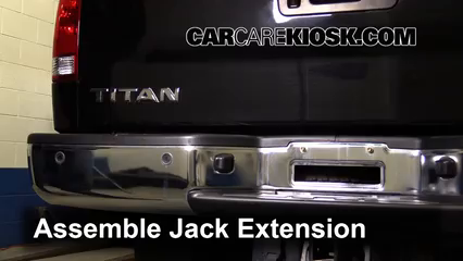 Fix a Flat Tire: Nissan Titan (2004-2015) - 2007 Nissan Titan SE 5.6L